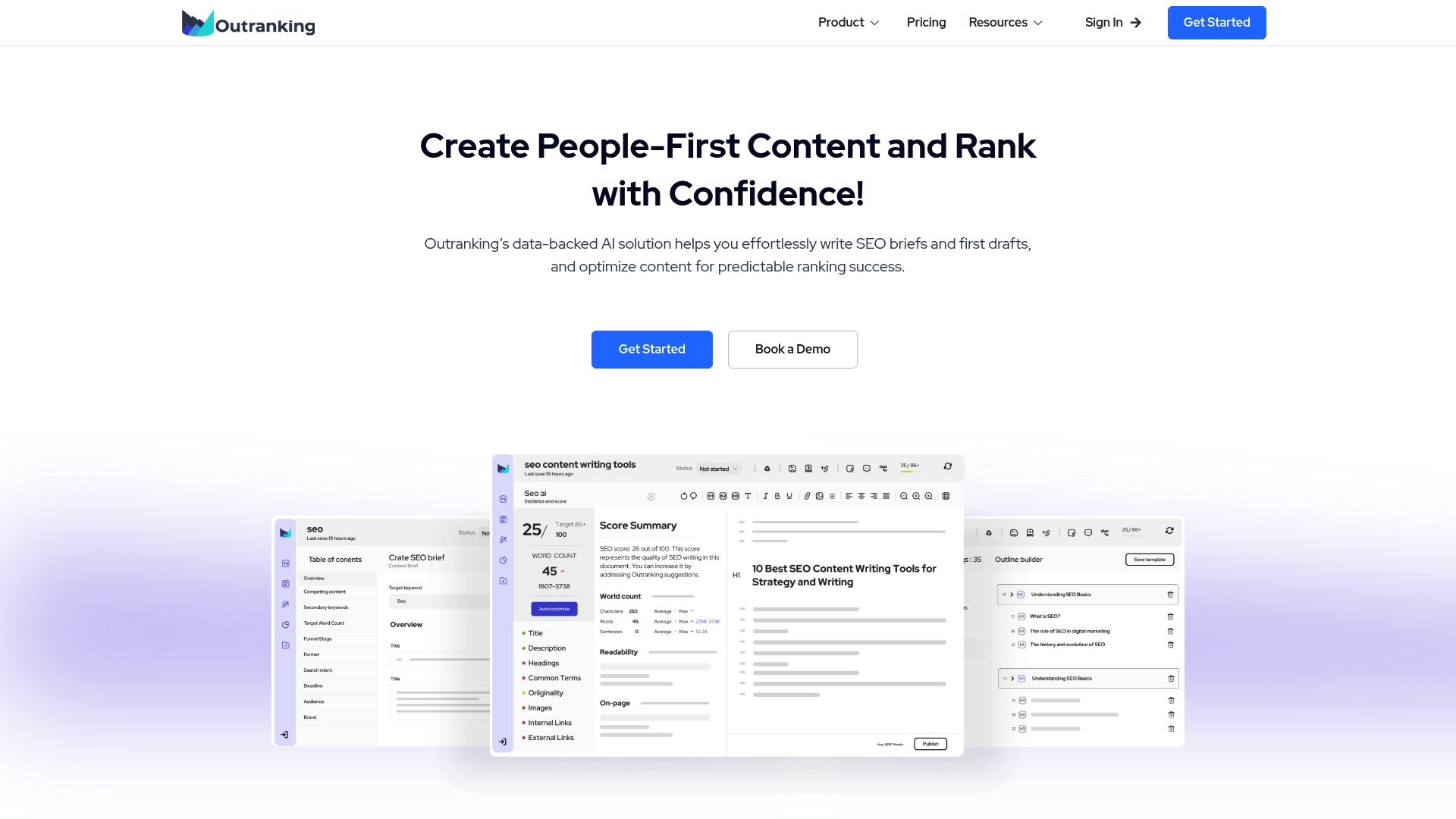 Outranking Homepage