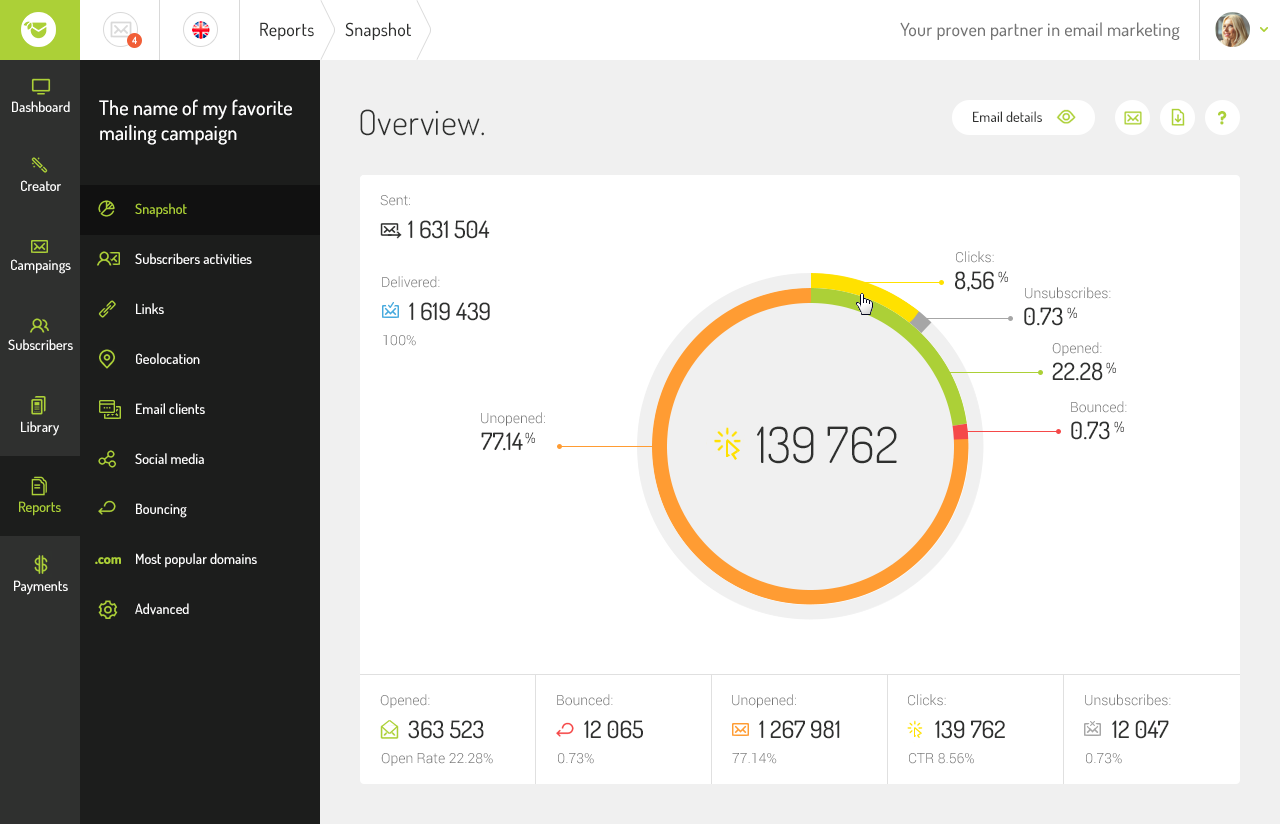 FreshMail screenshot 5