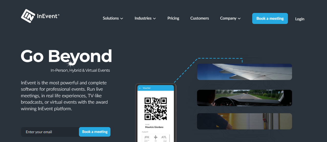 InEvent screenshot 1