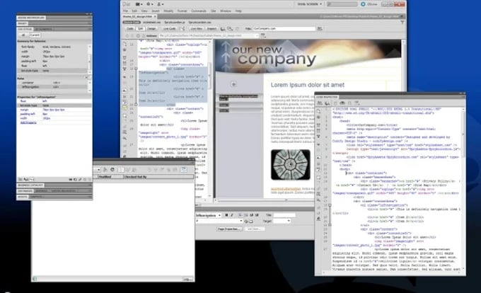 Adobe Dreamweaver screenshot 3