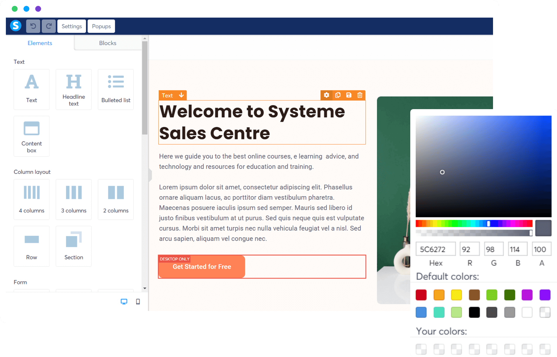 Systeme screenshot 2