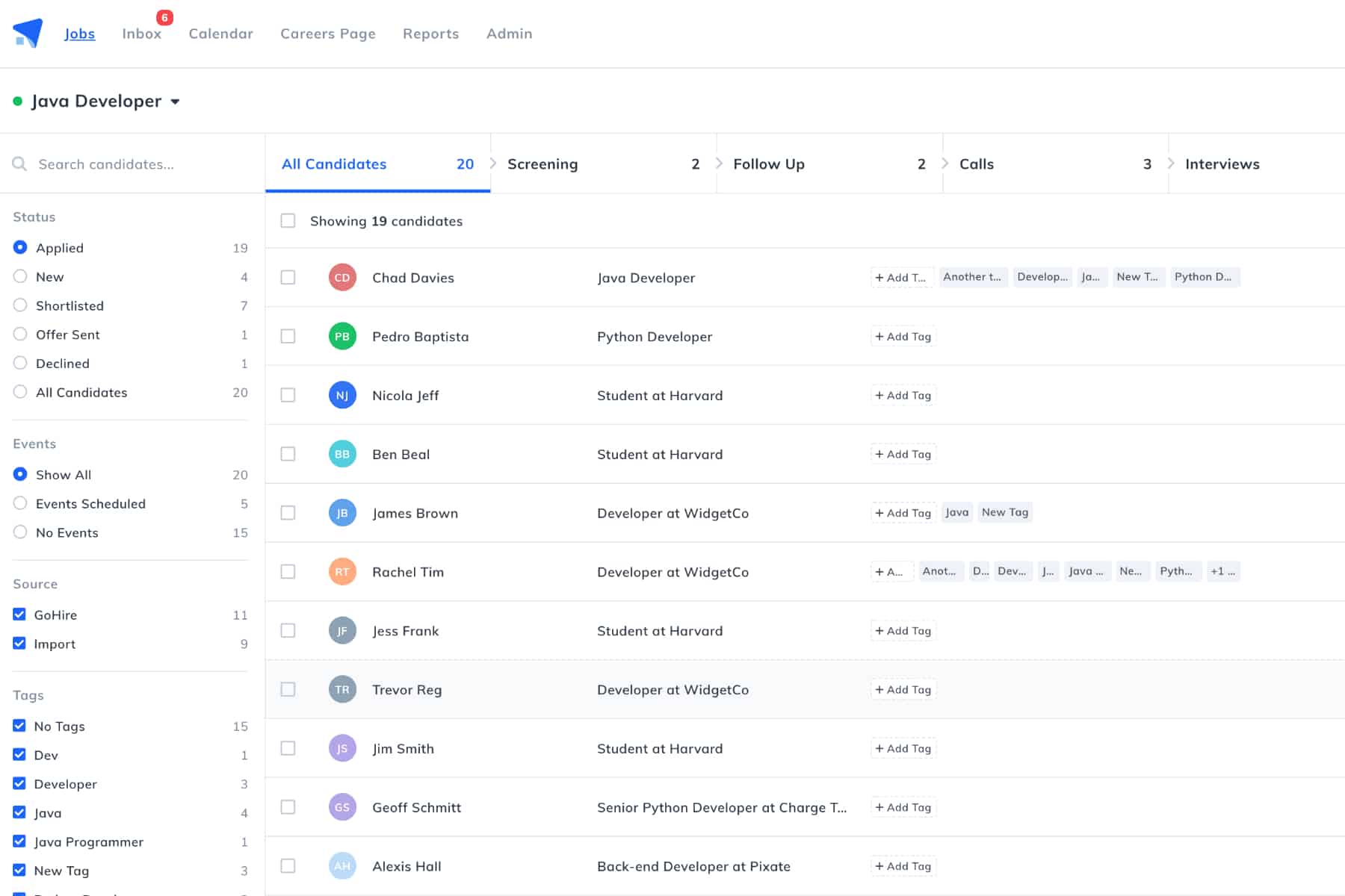 GoHire screenshot 2