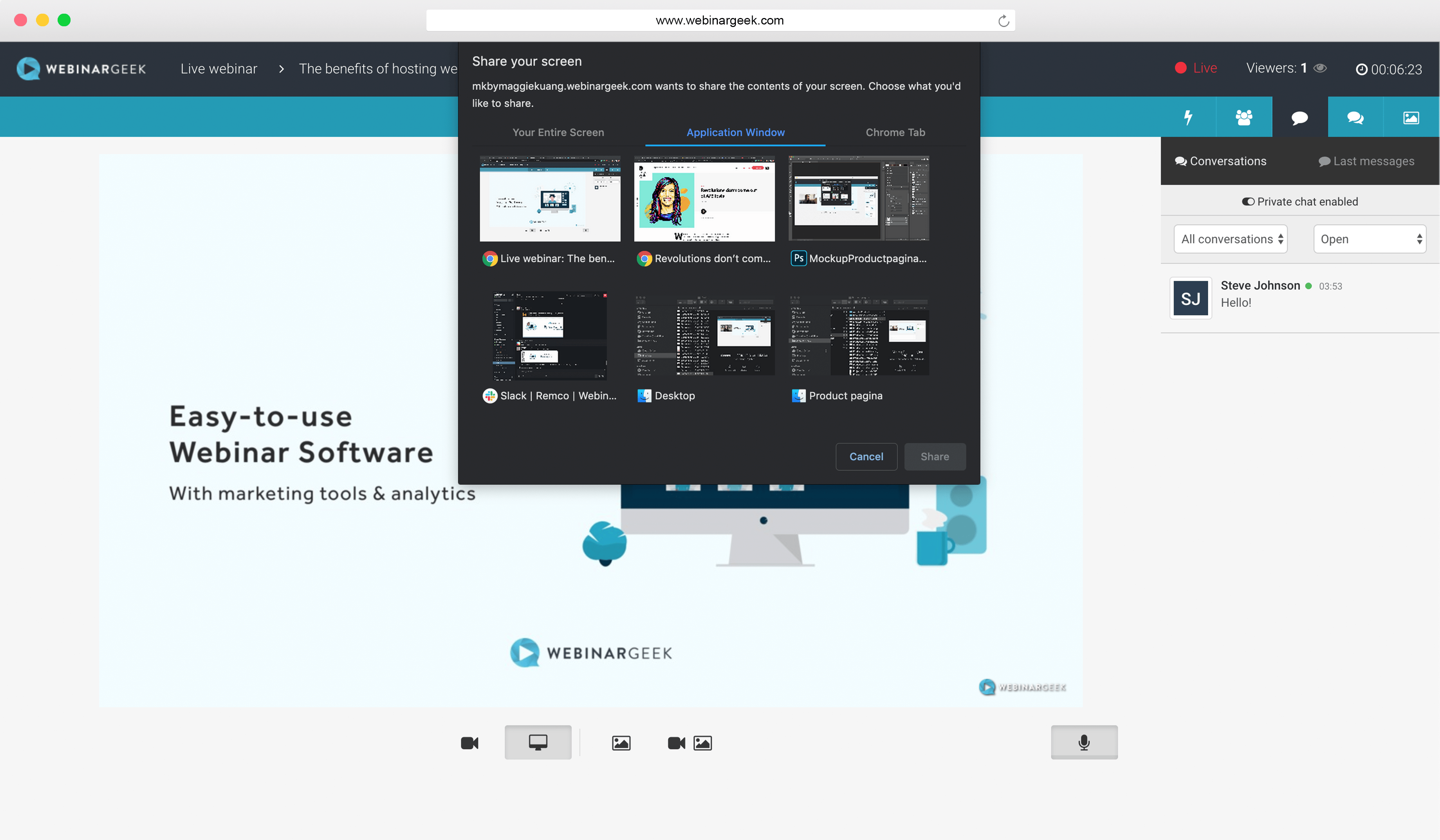 WebinarGeek screenshot 5
