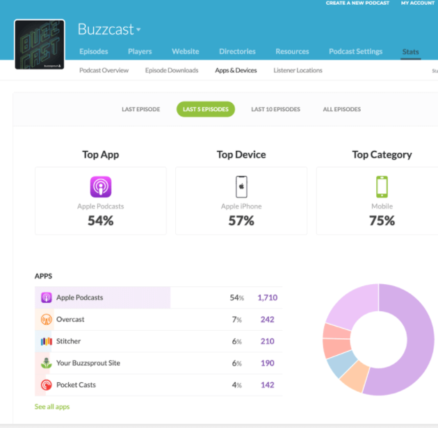 Buzzsprout screenshot 2