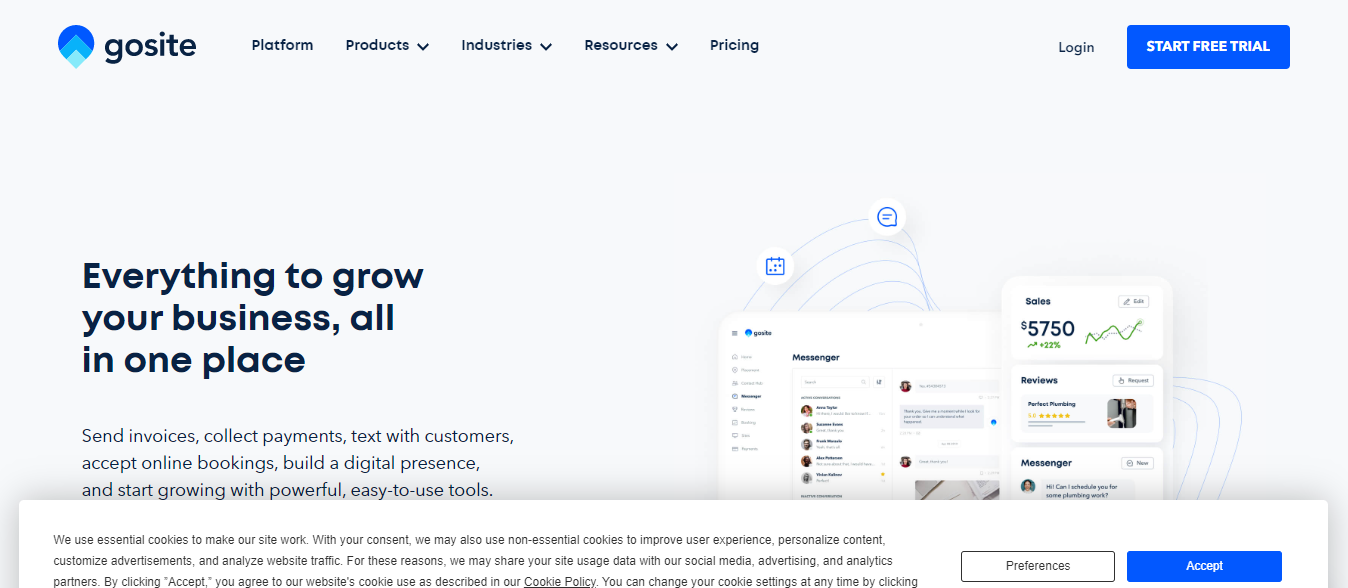 GoSite screenshot 2