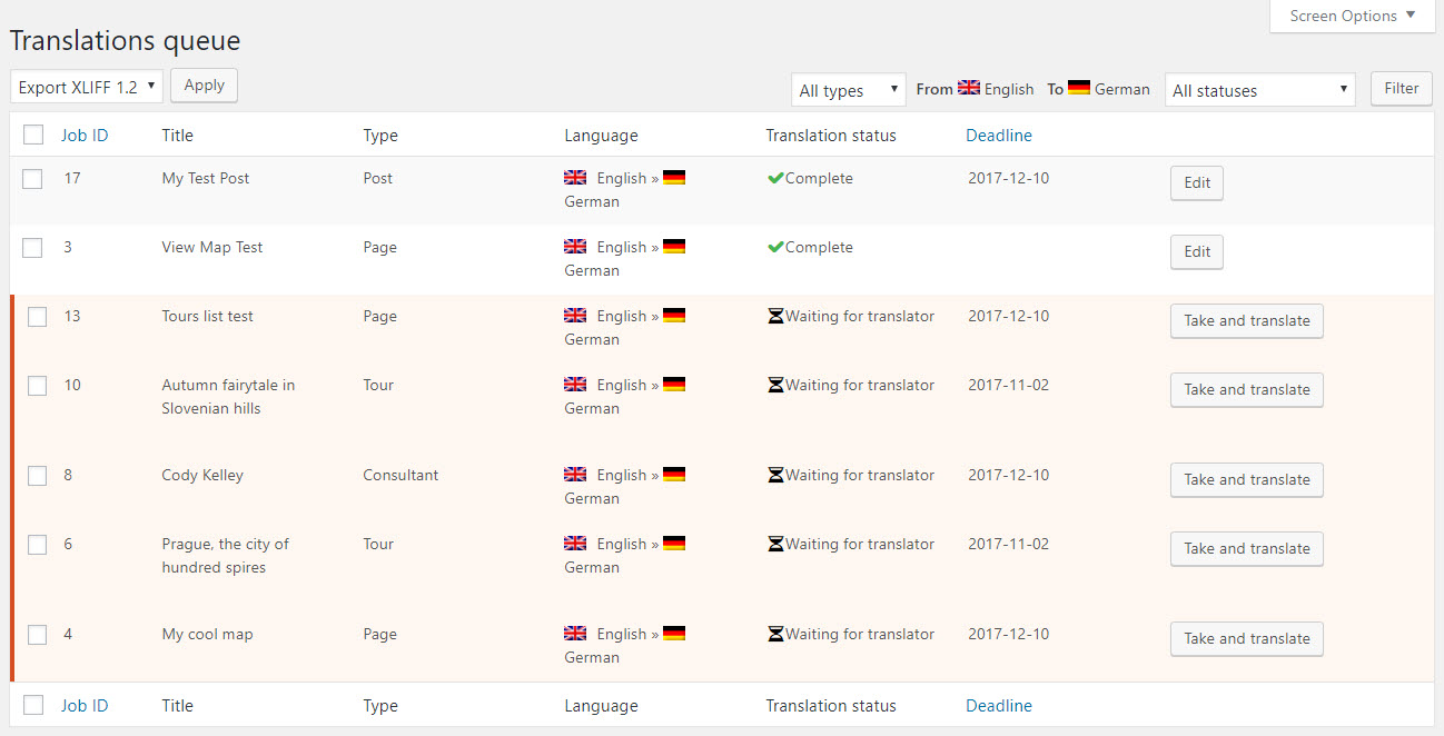 WPML screenshot 4