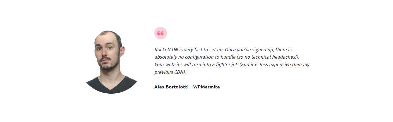 Rocket CDN screenshot 2