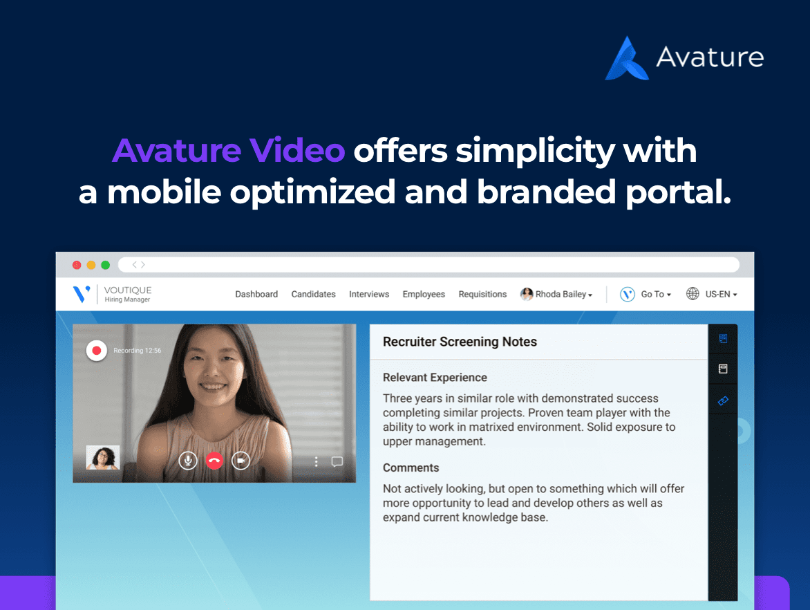 Avature CRM screenshot 6