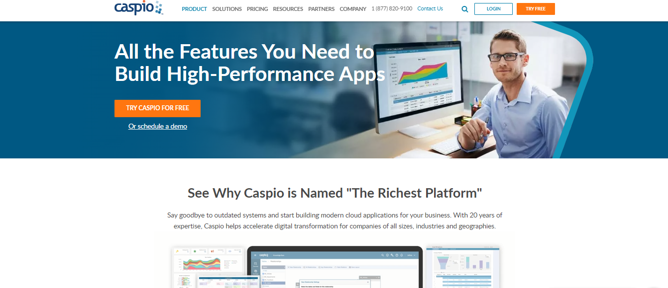 Caspio screenshot 4