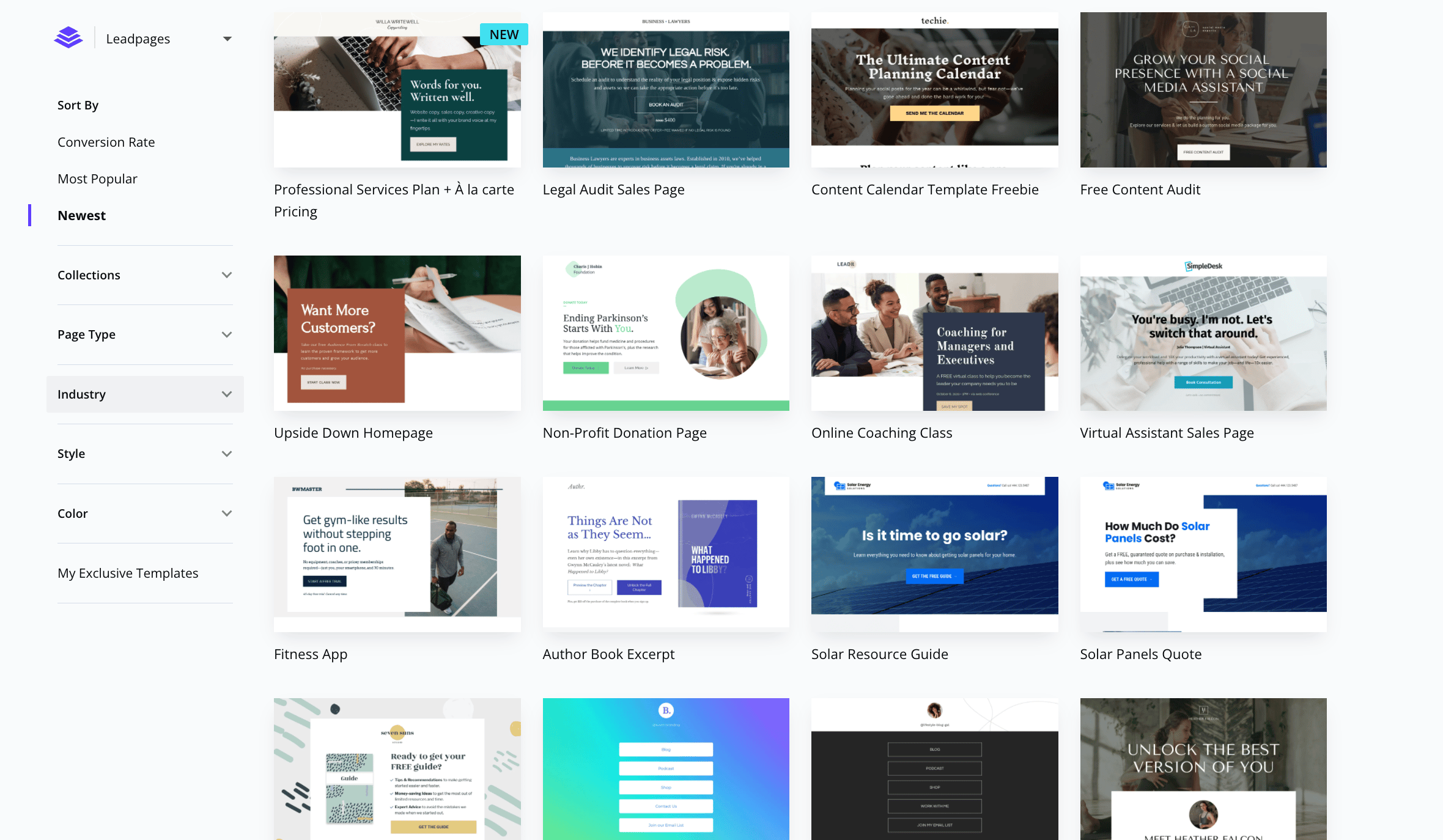 Leadpages screenshot 5