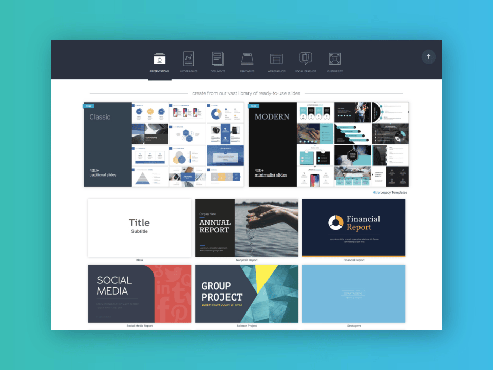 Visme screenshot 4