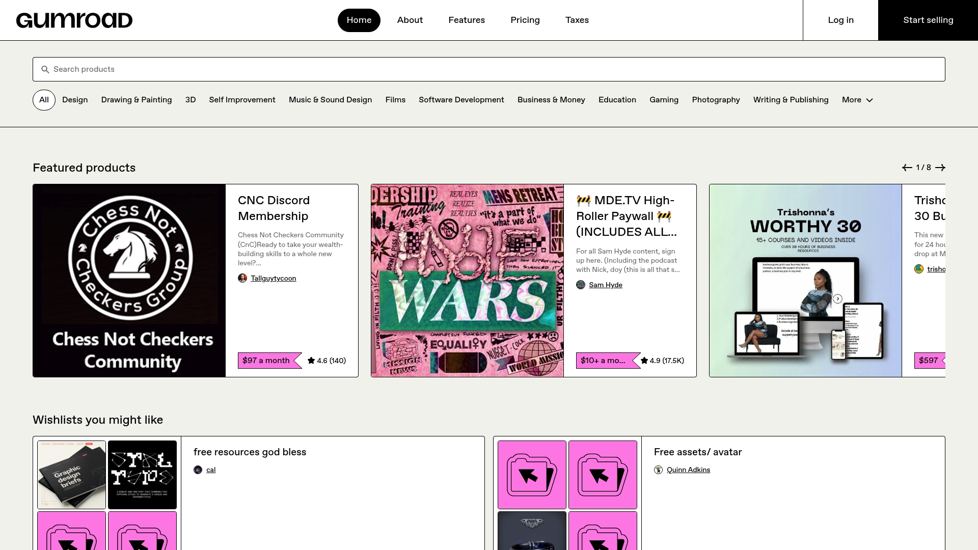 Gumroad - Gumroad Homepage