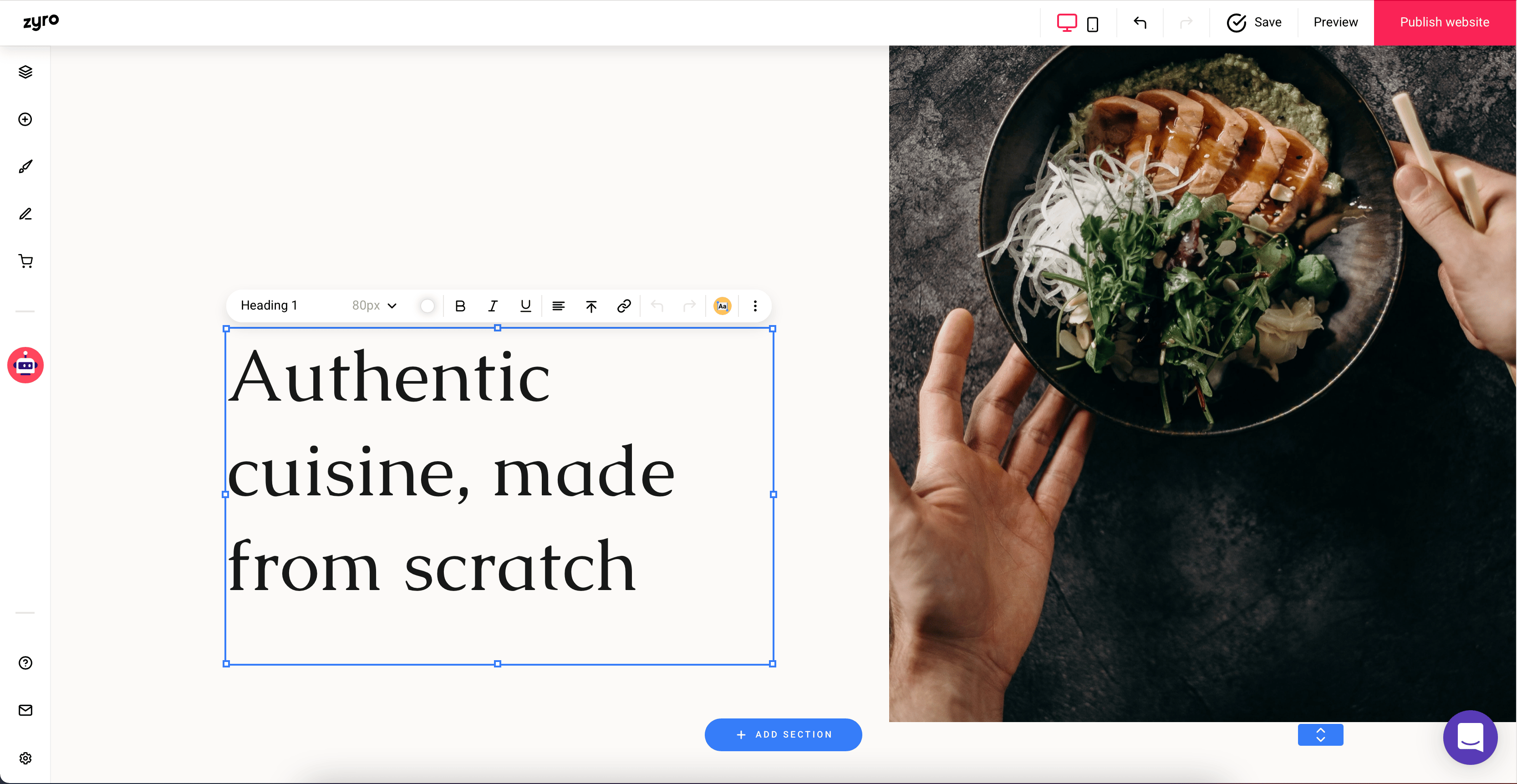 Hostinger Website Builder (formerly Zyro) screenshot 2