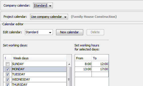 RationalPlan screenshot 2