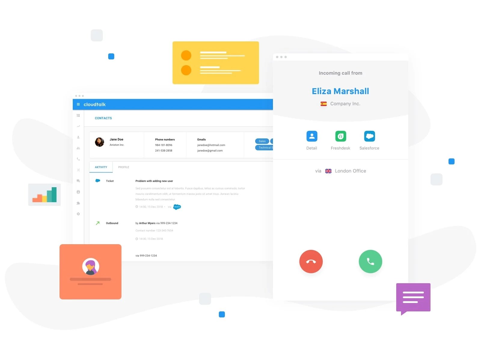 CloudTalk screenshot 1