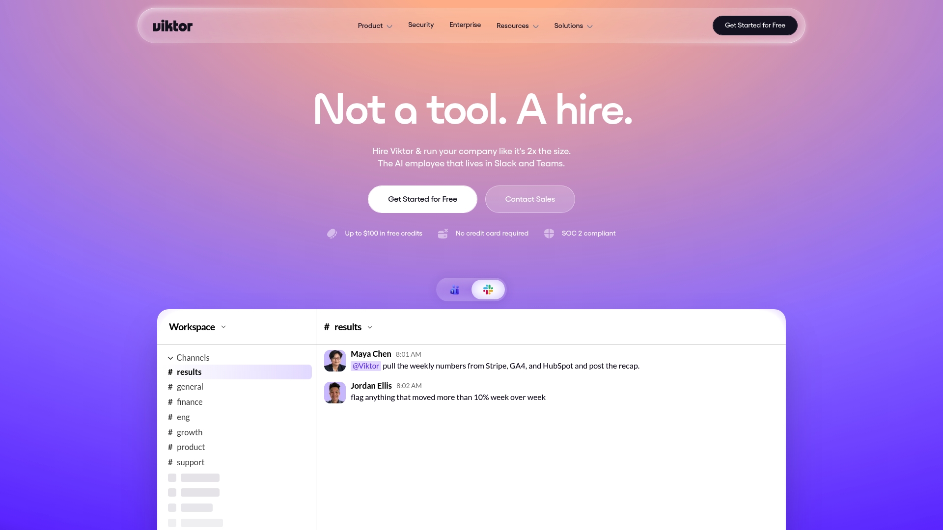 Viktor - Viktor Homepage