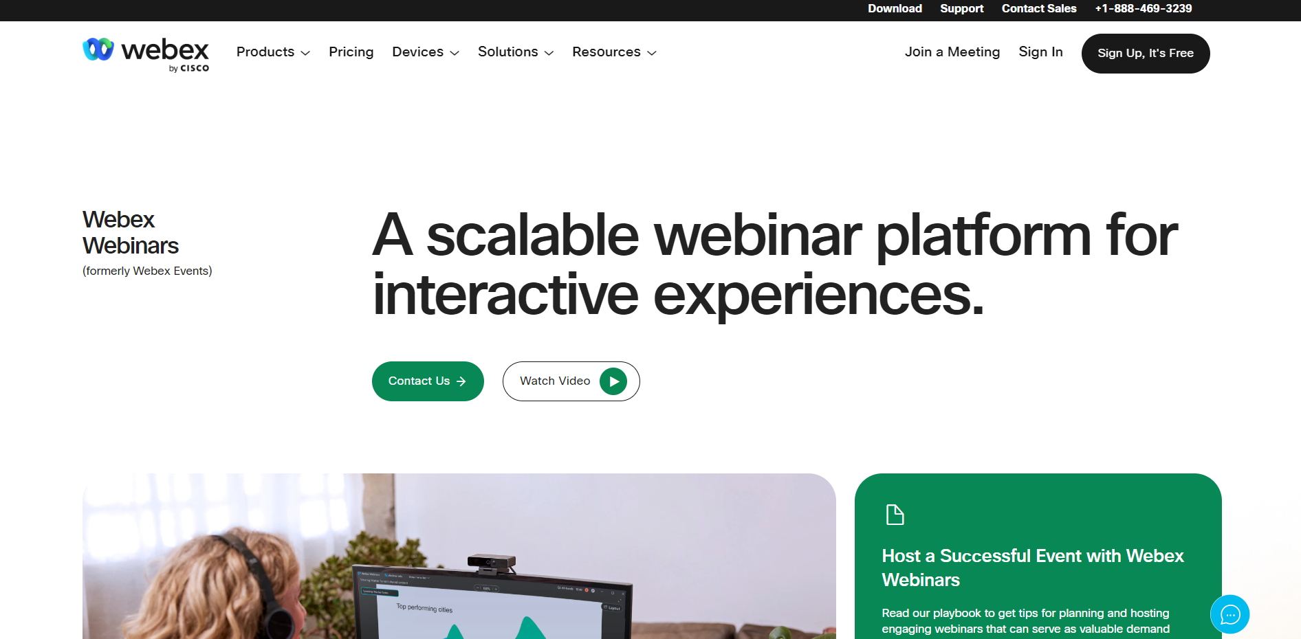 Webex Webinars screenshot 3