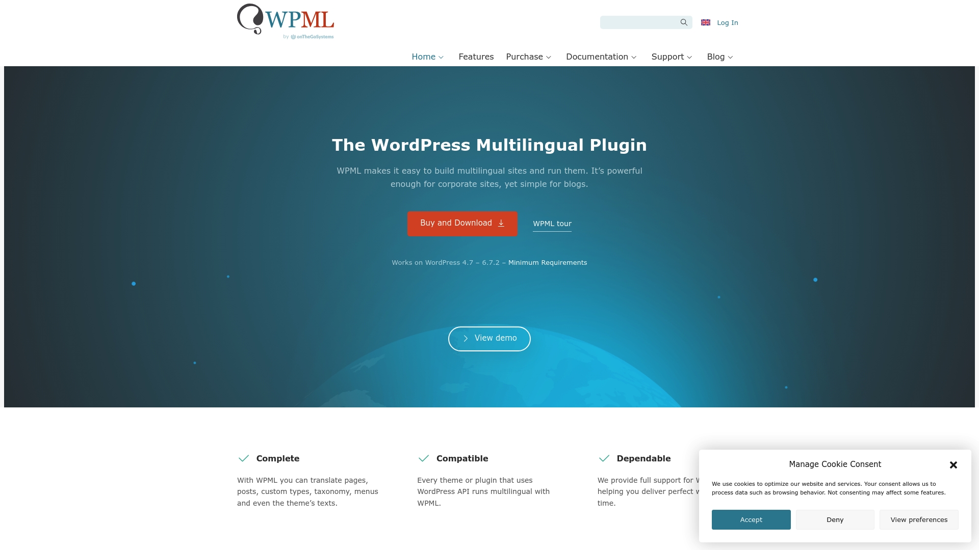 WPML Homepage