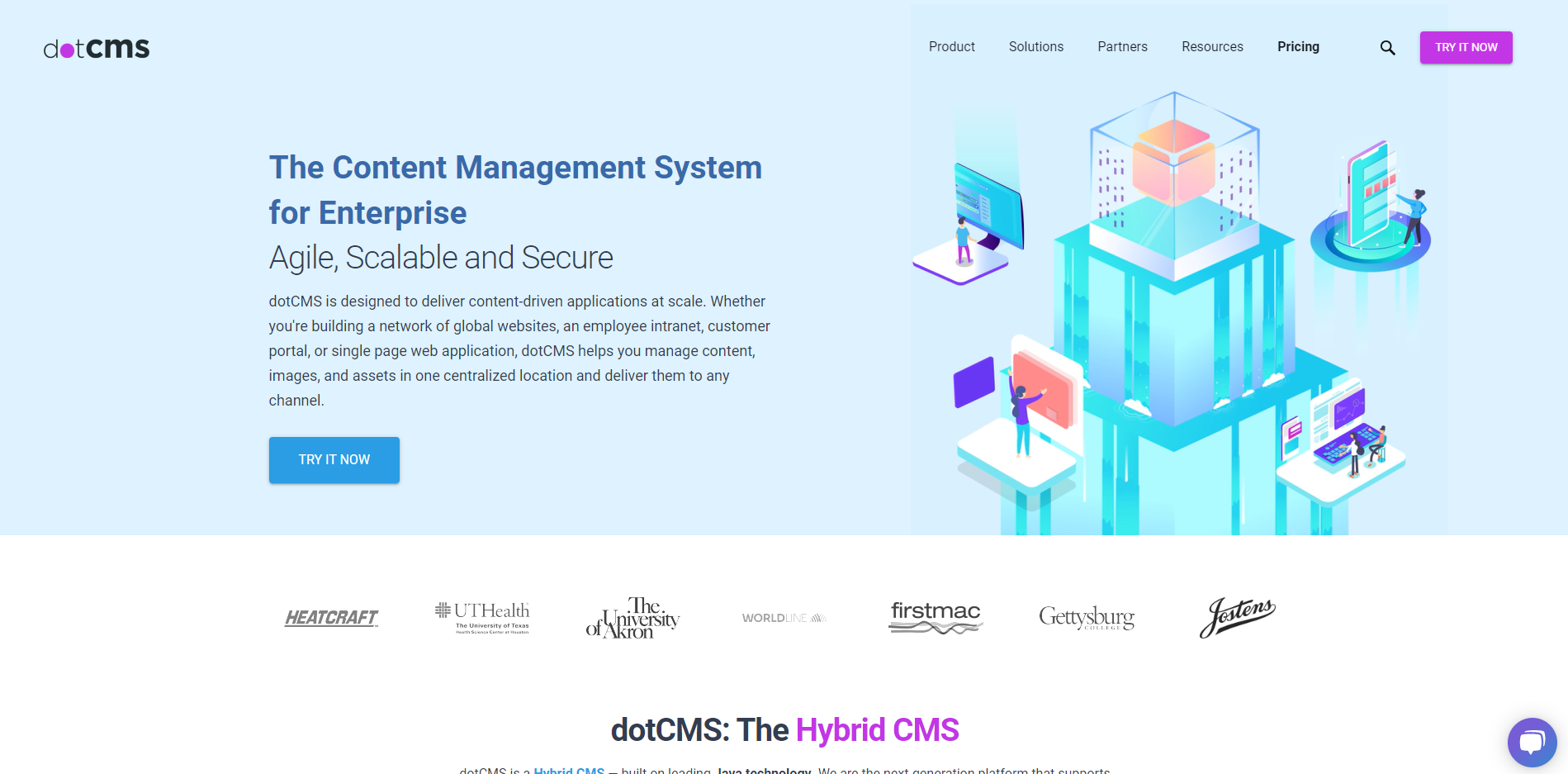 dotCMS screenshot 2