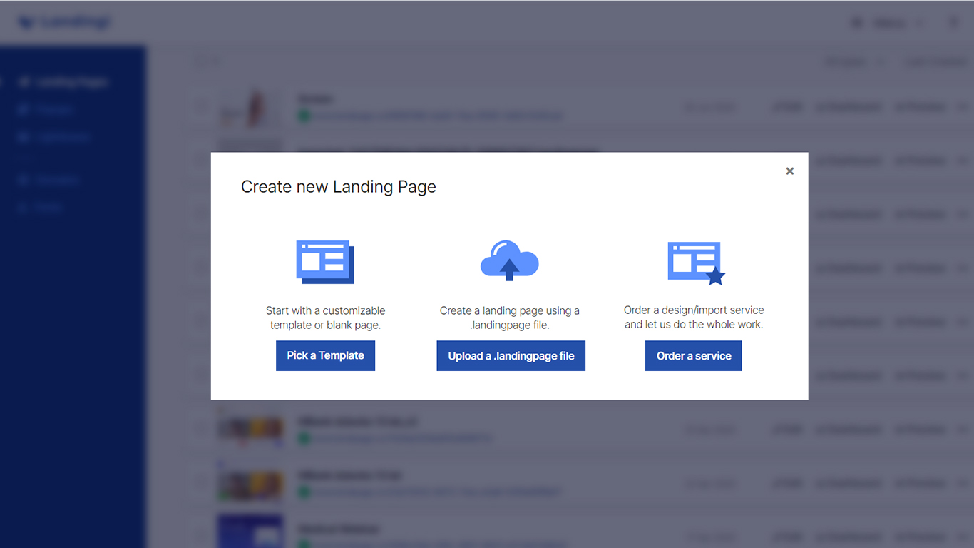 Landingi screenshot 2