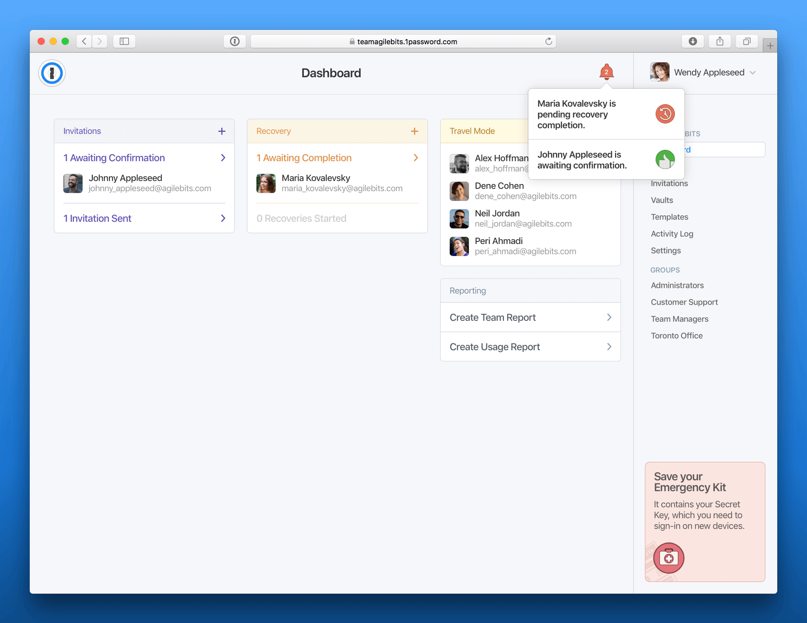 1Password screenshot 4