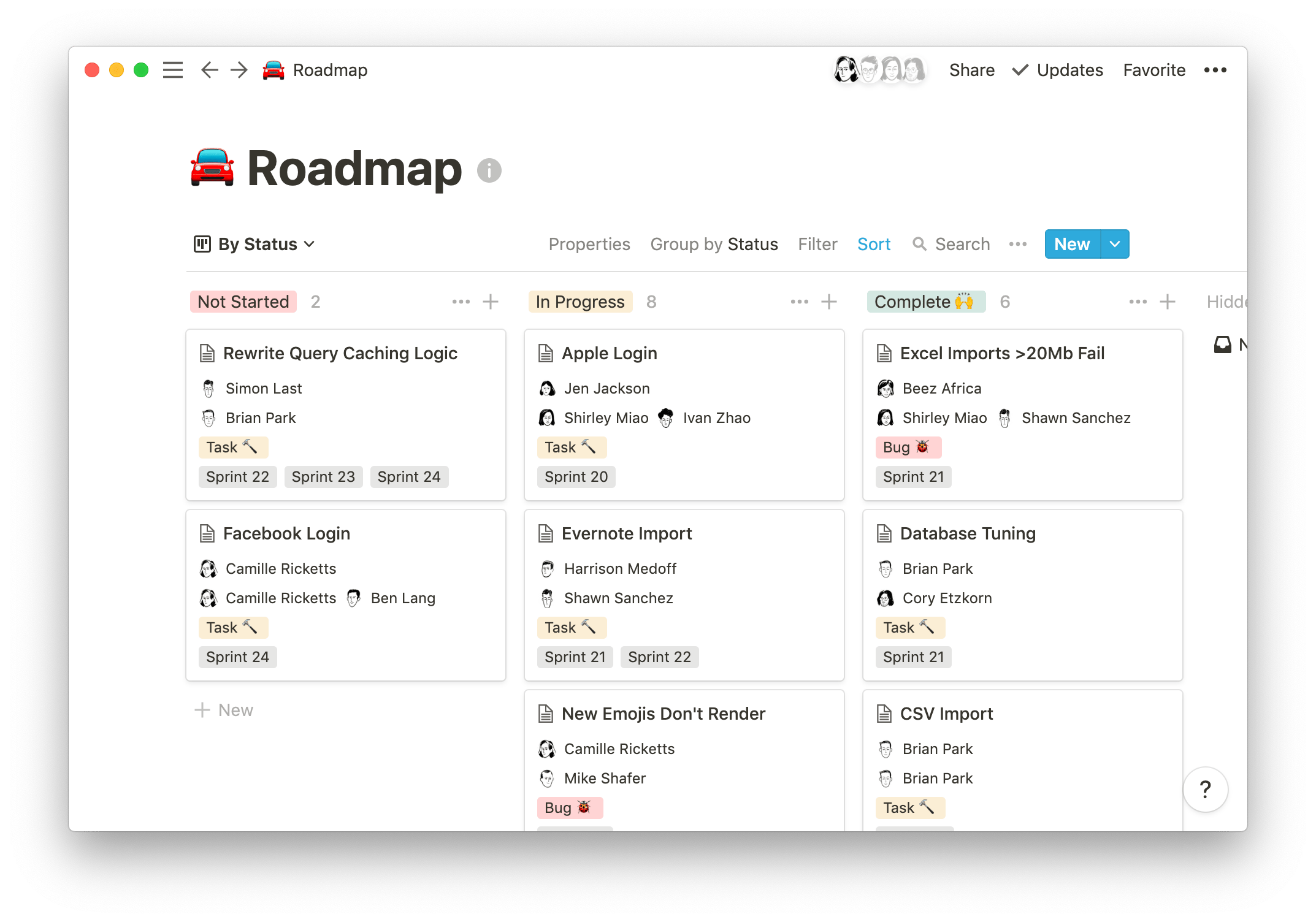 Notion screenshot 3