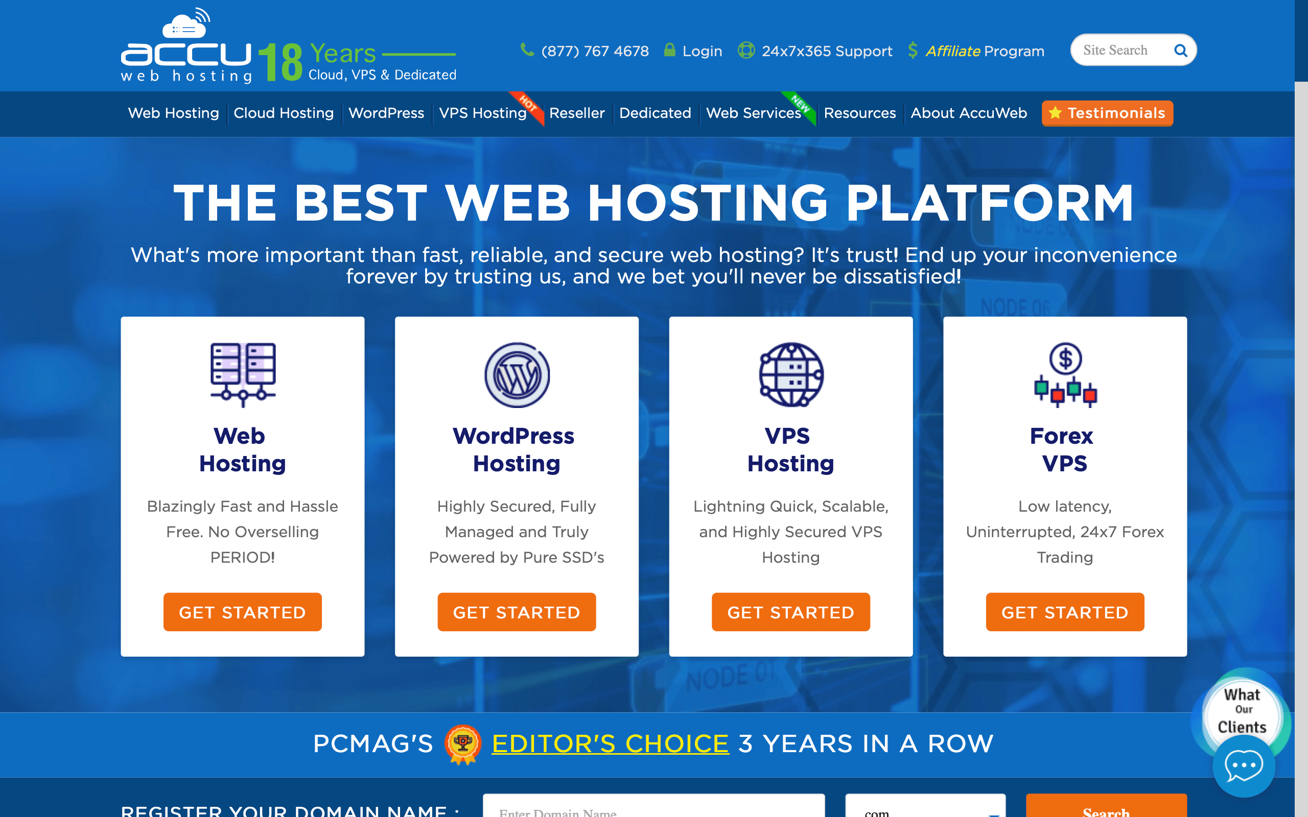AccuWeb Hosting screenshot 3