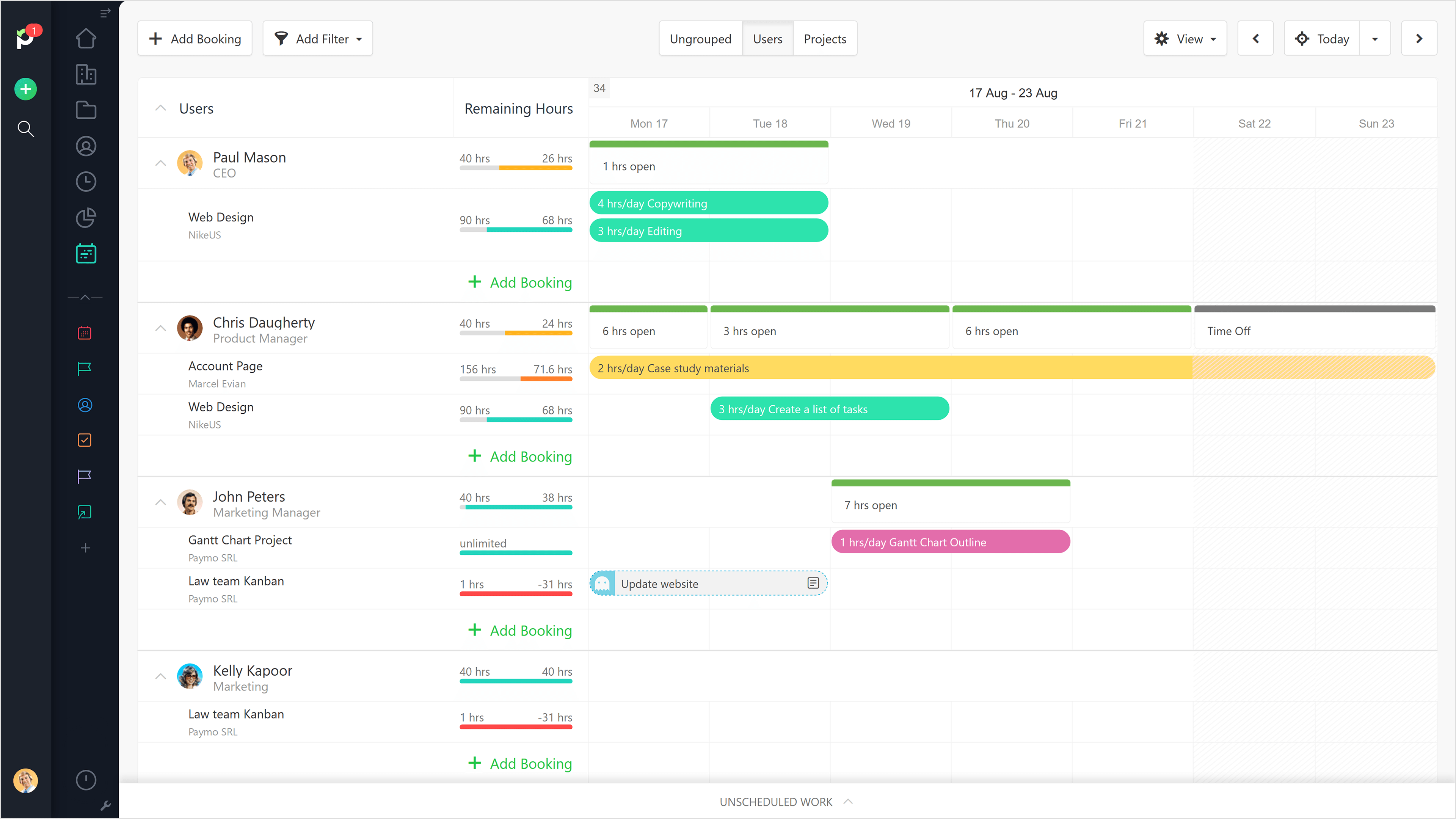 Paymo screenshot 4