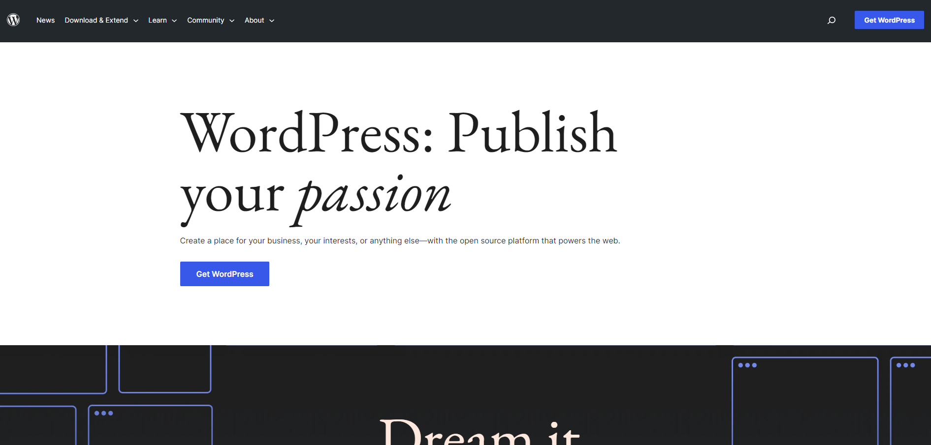 WordPress.org screenshot 1