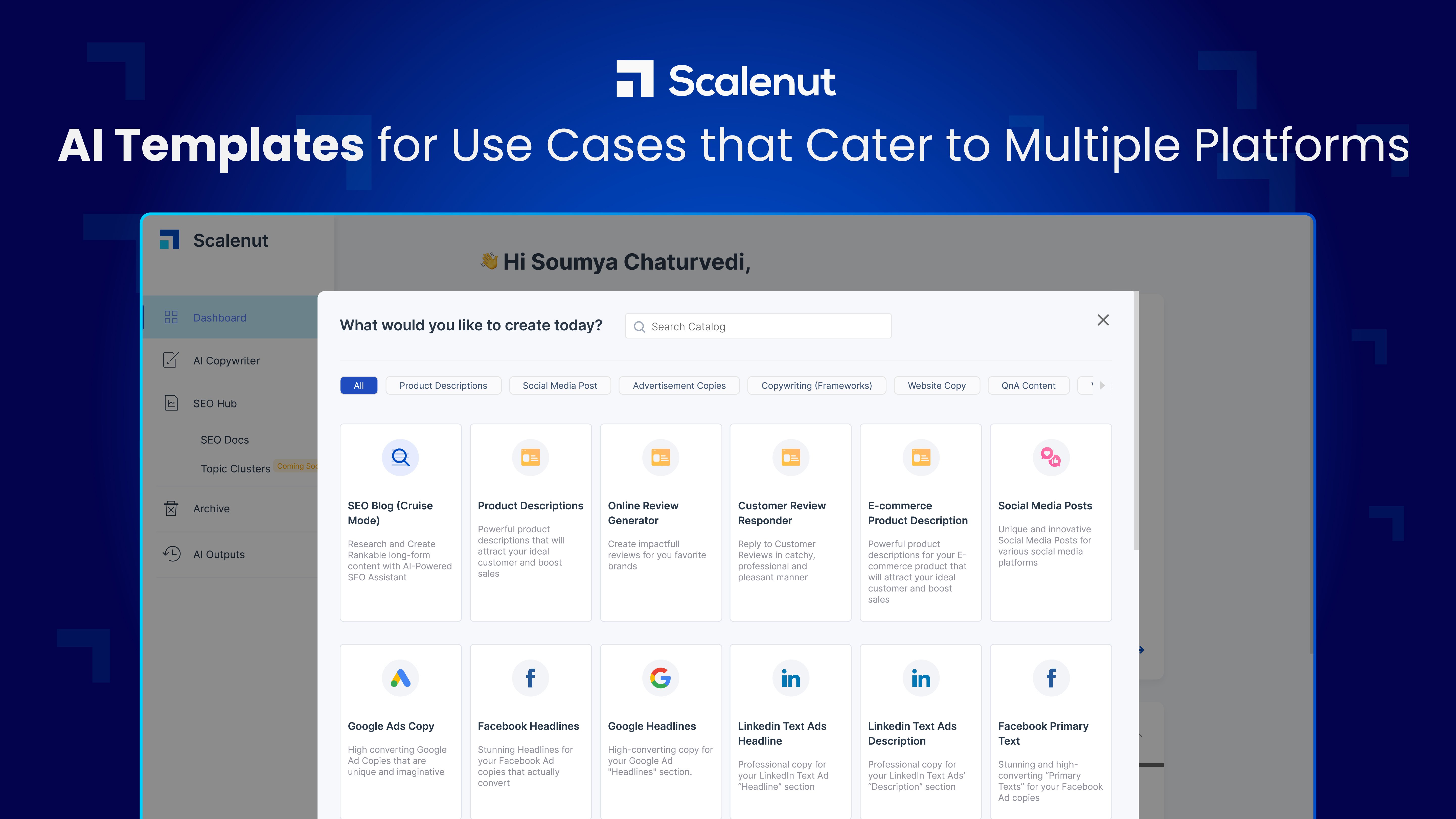 Scalenut screenshot 1