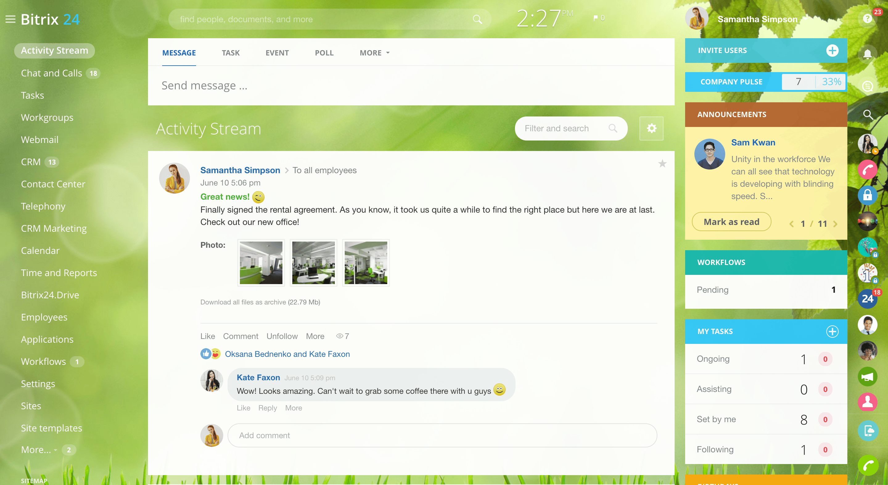 Bitrix24 screenshot 2