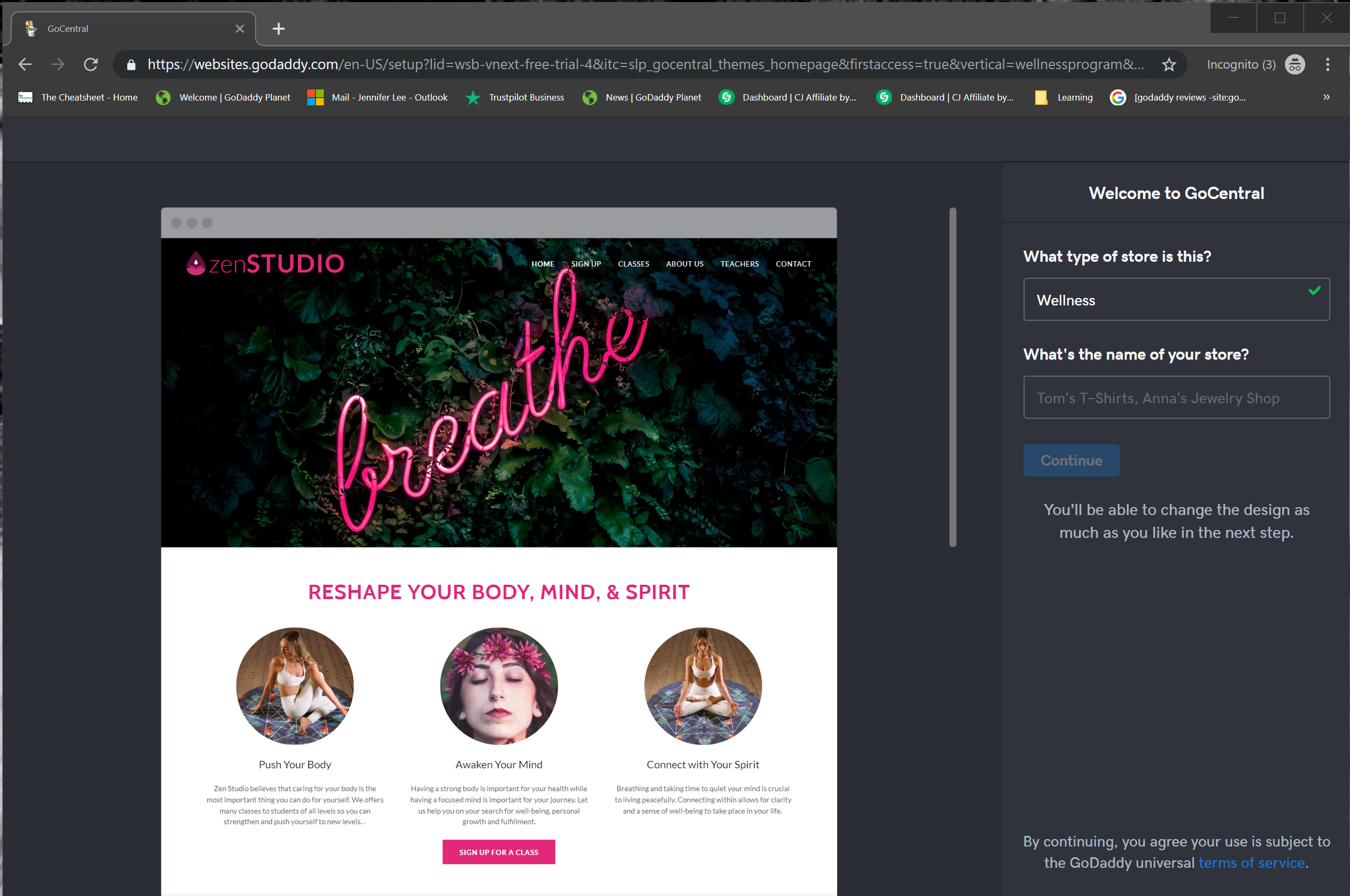 GoDaddy Website Builder screenshot 4