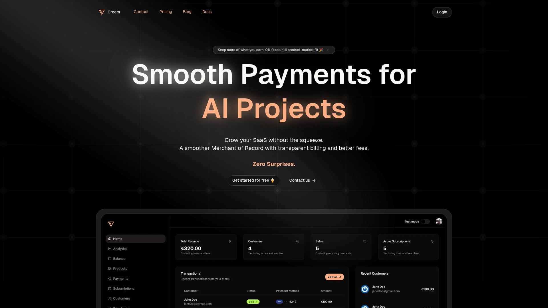 Creem - Creem Homepage