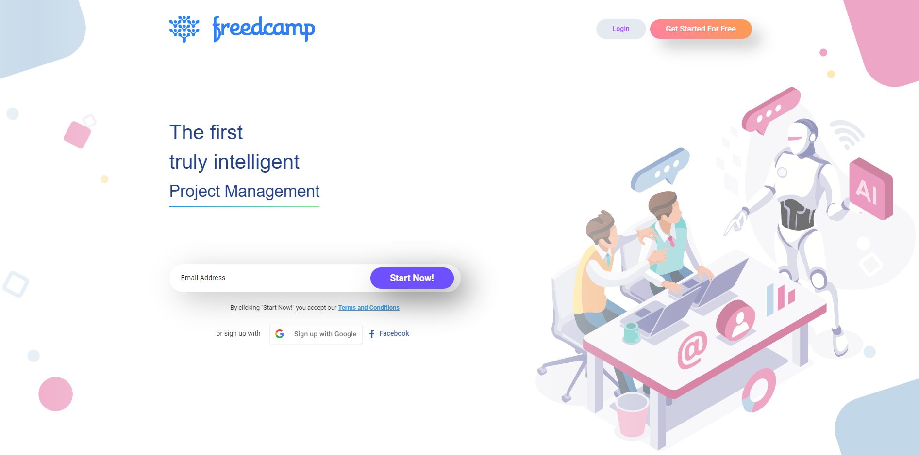 Freedcamp screenshot 1