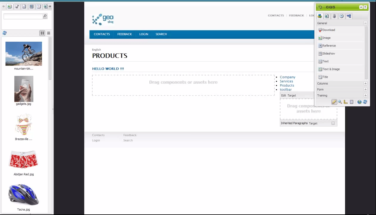 Adobe Experience Manager screenshot 2