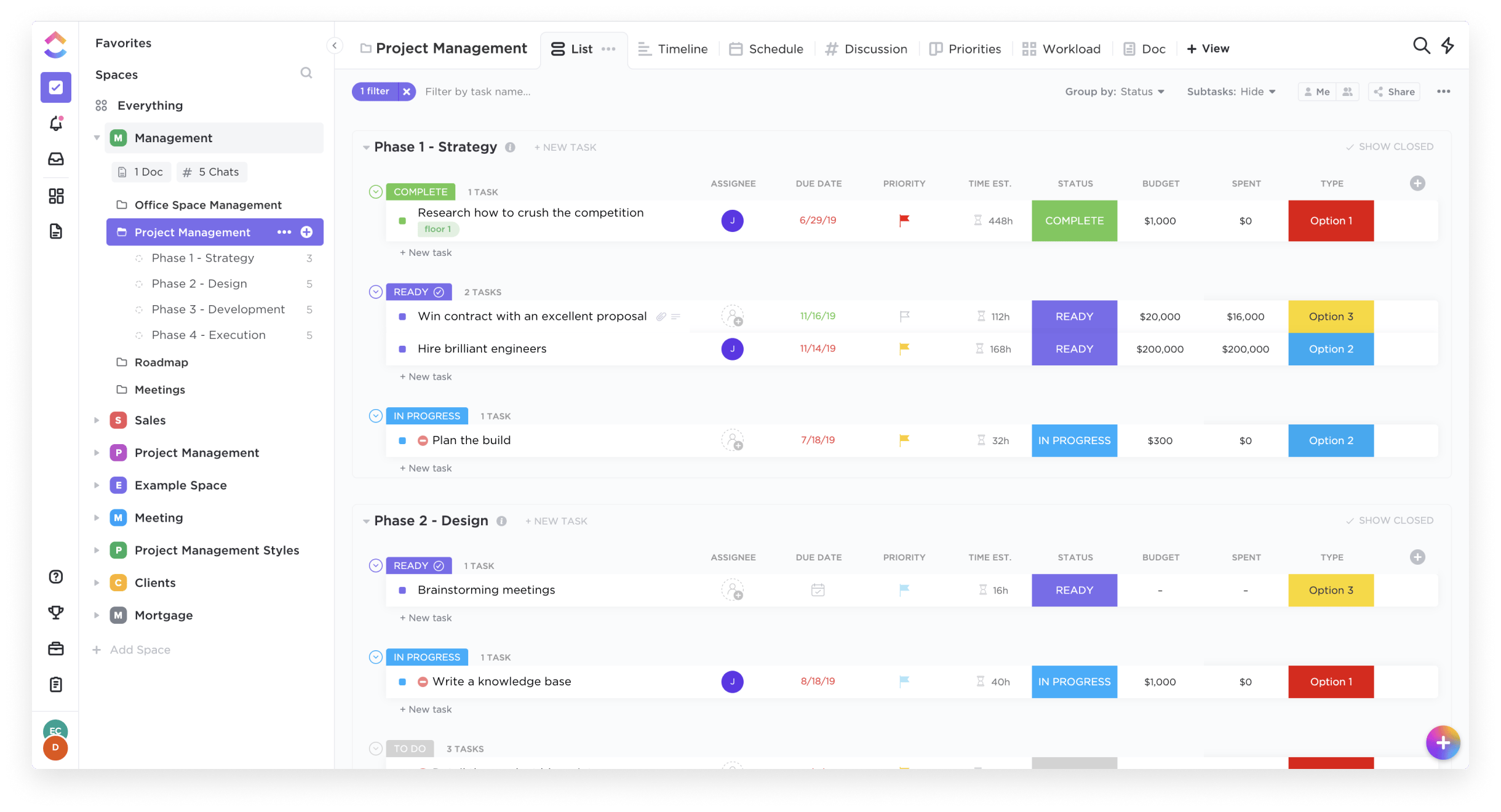 ClickUp screenshot 5