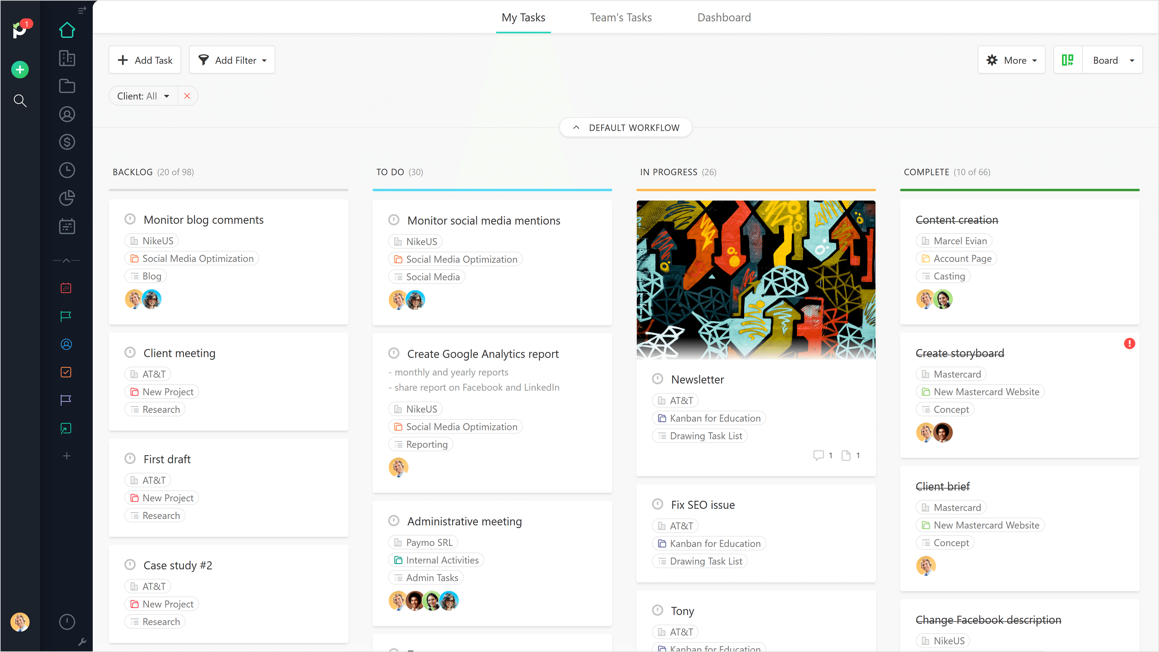 Paymo screenshot 3