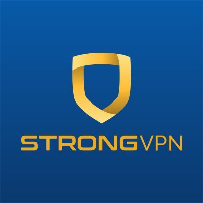 StrongVPN background blur-sm