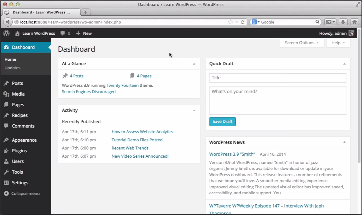 WordPress.org screenshot 3