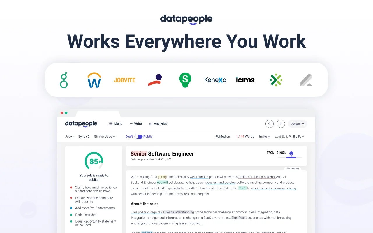 Datapeople screenshot 4