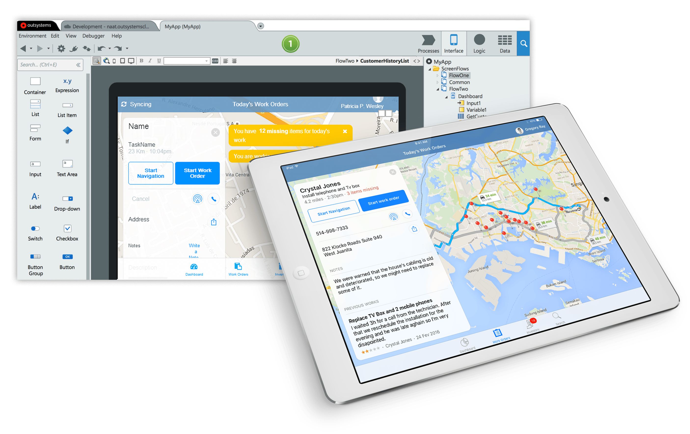 OutSystems screenshot 2
