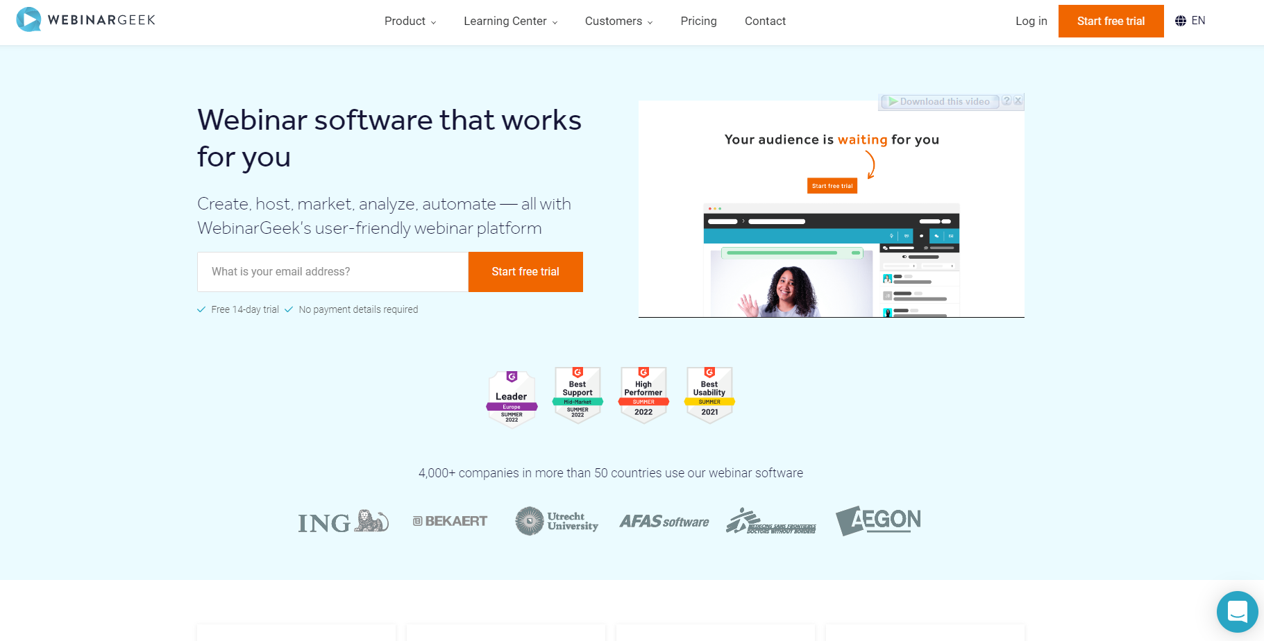 WebinarGeek screenshot 1