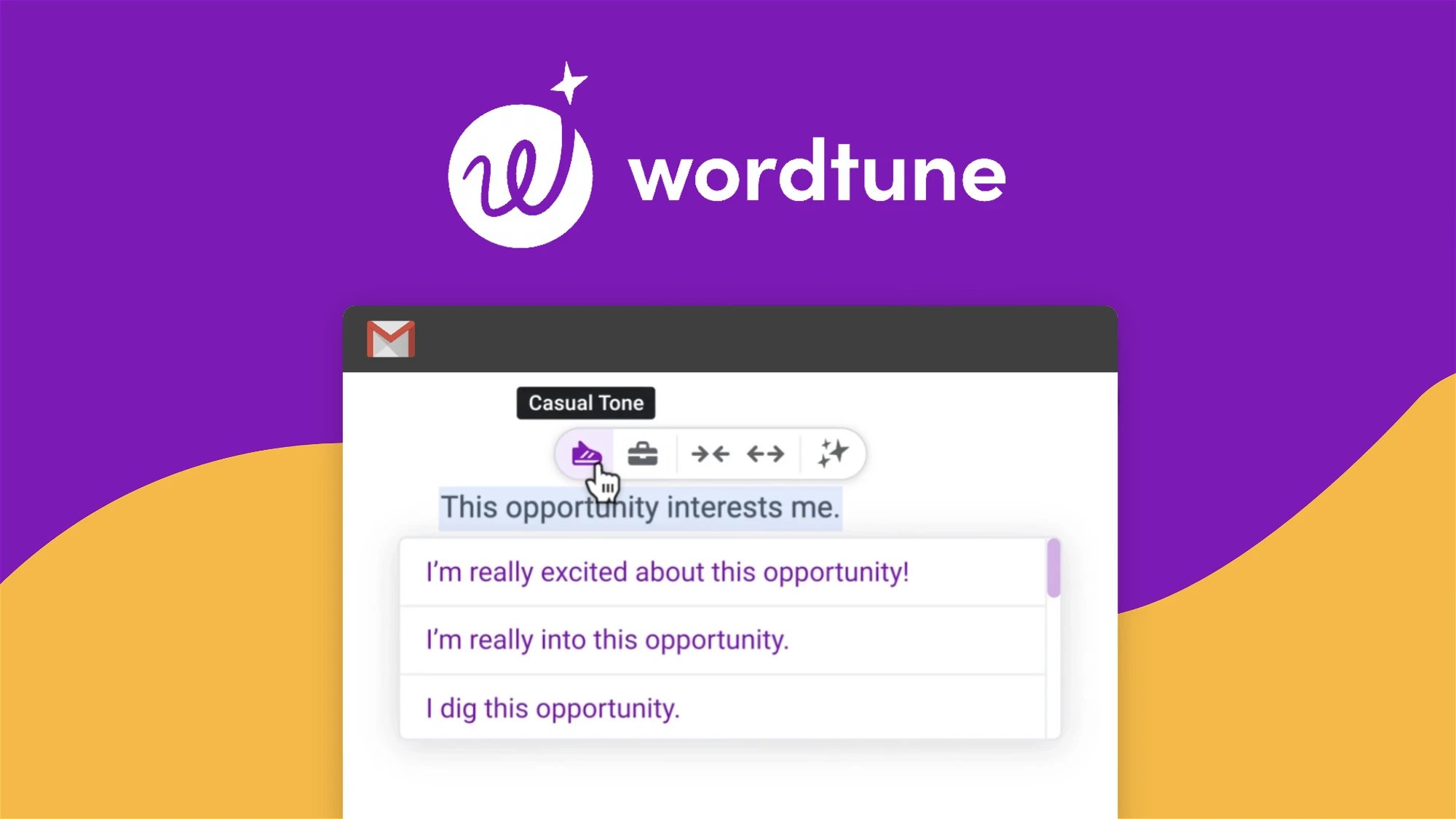 Wordtune screenshot 2