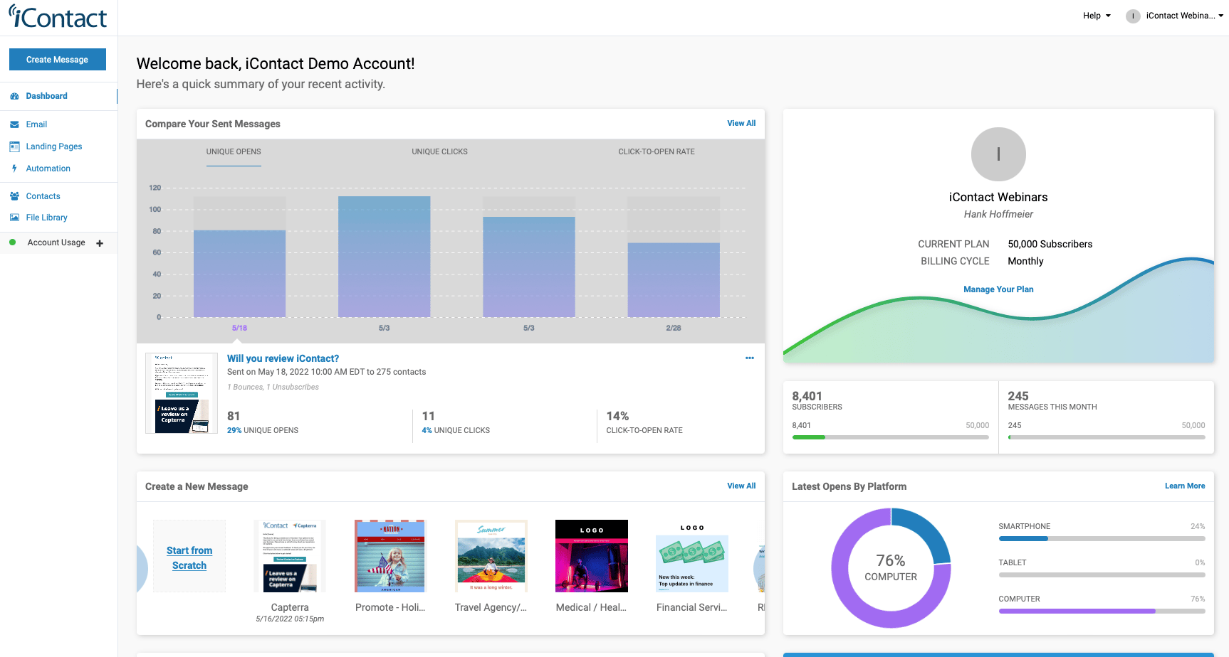 iContact screenshot 4