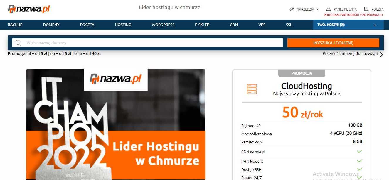 Nazwa.pl screenshot 4