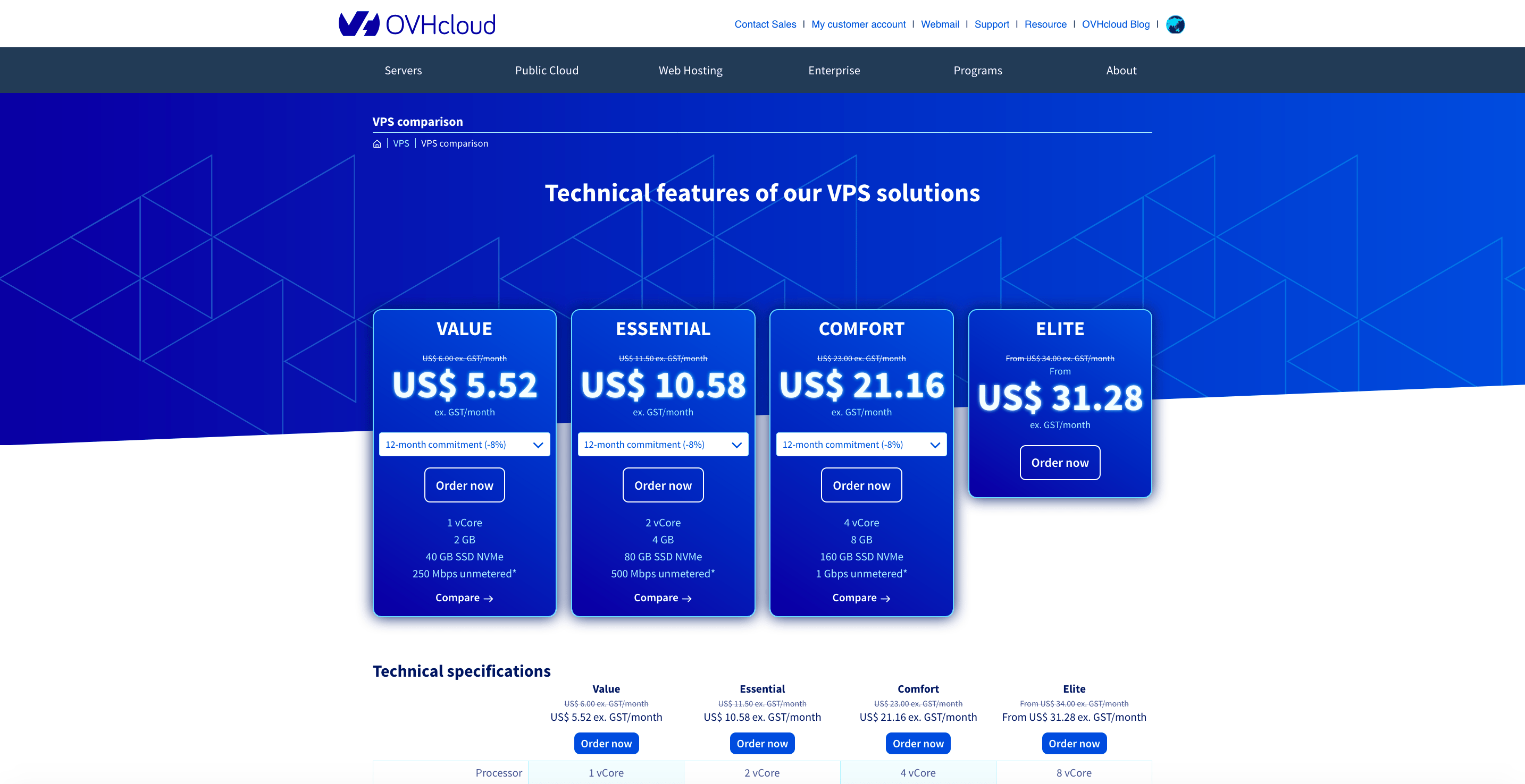 OVHcloud screenshot 5