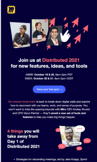 Miro Webinar Invitation