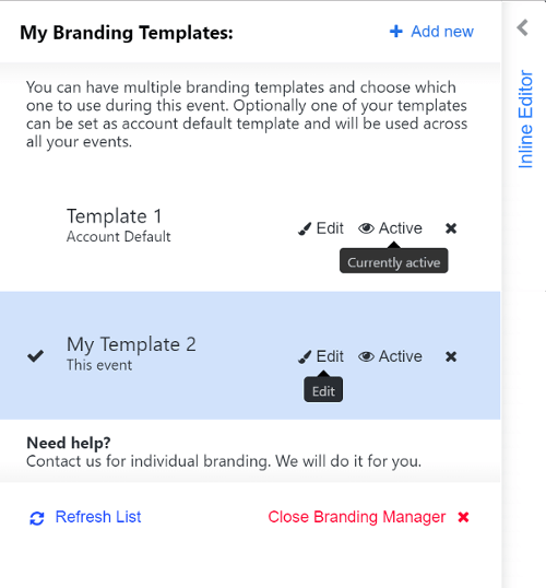 Branding Tool