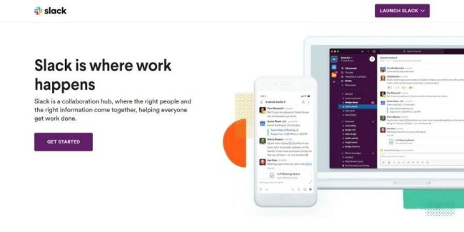 Slack Homepage