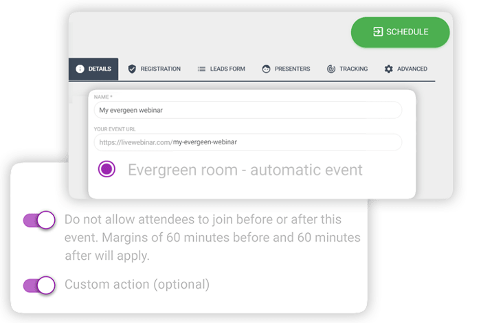 Evergreen Webinars